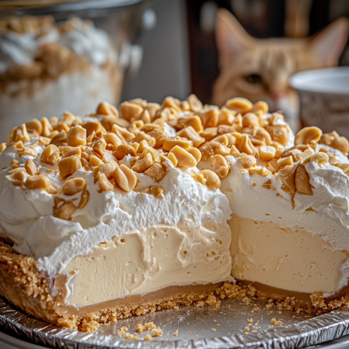 Amish Peanut Butter Cream Pie