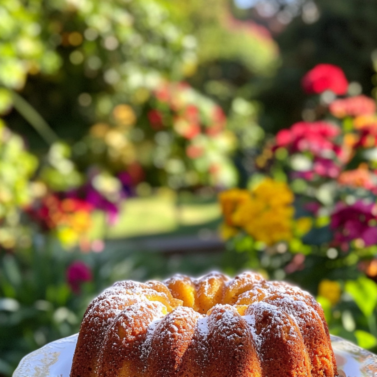 Apple Pumpkin Bundt Cake