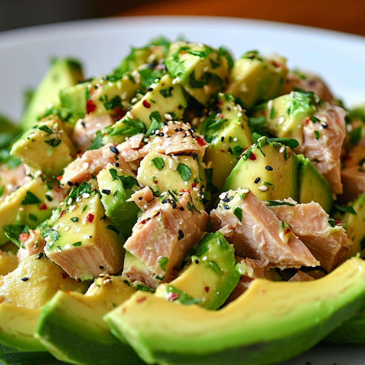 Avocado Tuna Salad