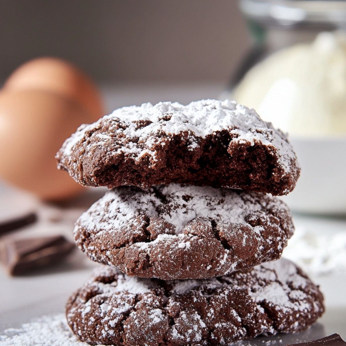 Chocolate Crinkles