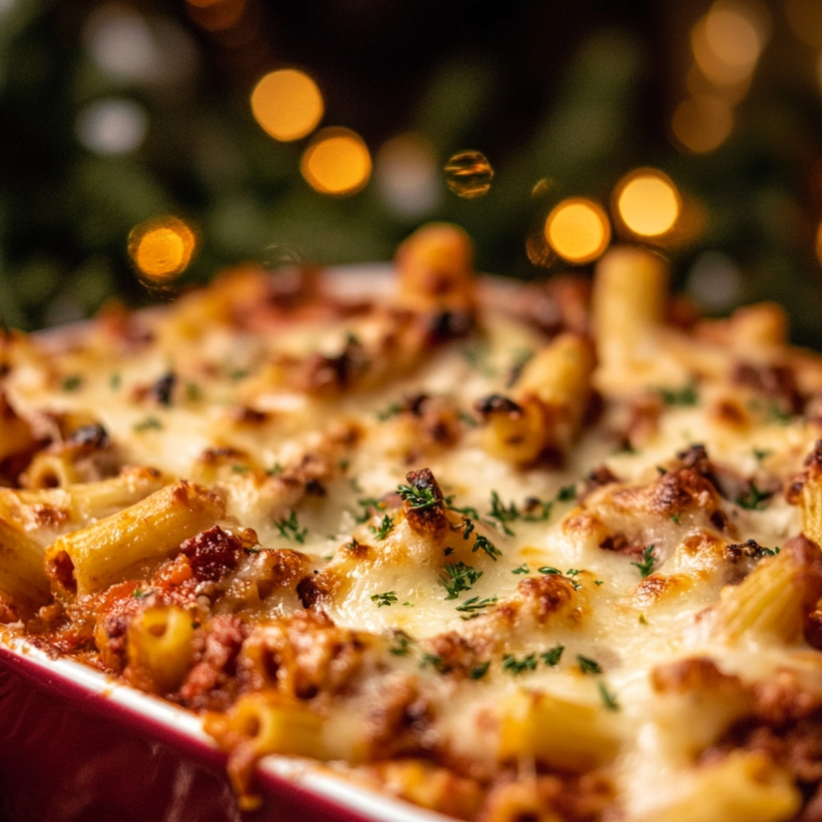 Christmas Baked Ziti