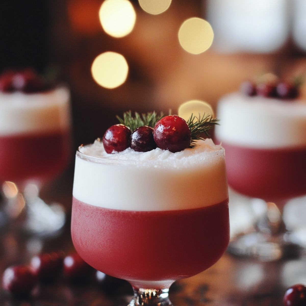 Cranberry Bourbon Sour