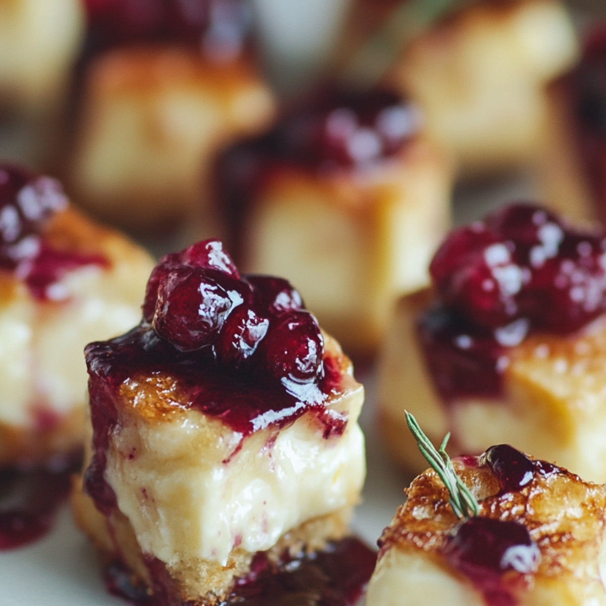 Cranberry Brie Bites