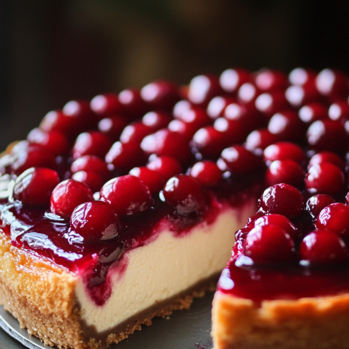 Cranberry Cheesecake