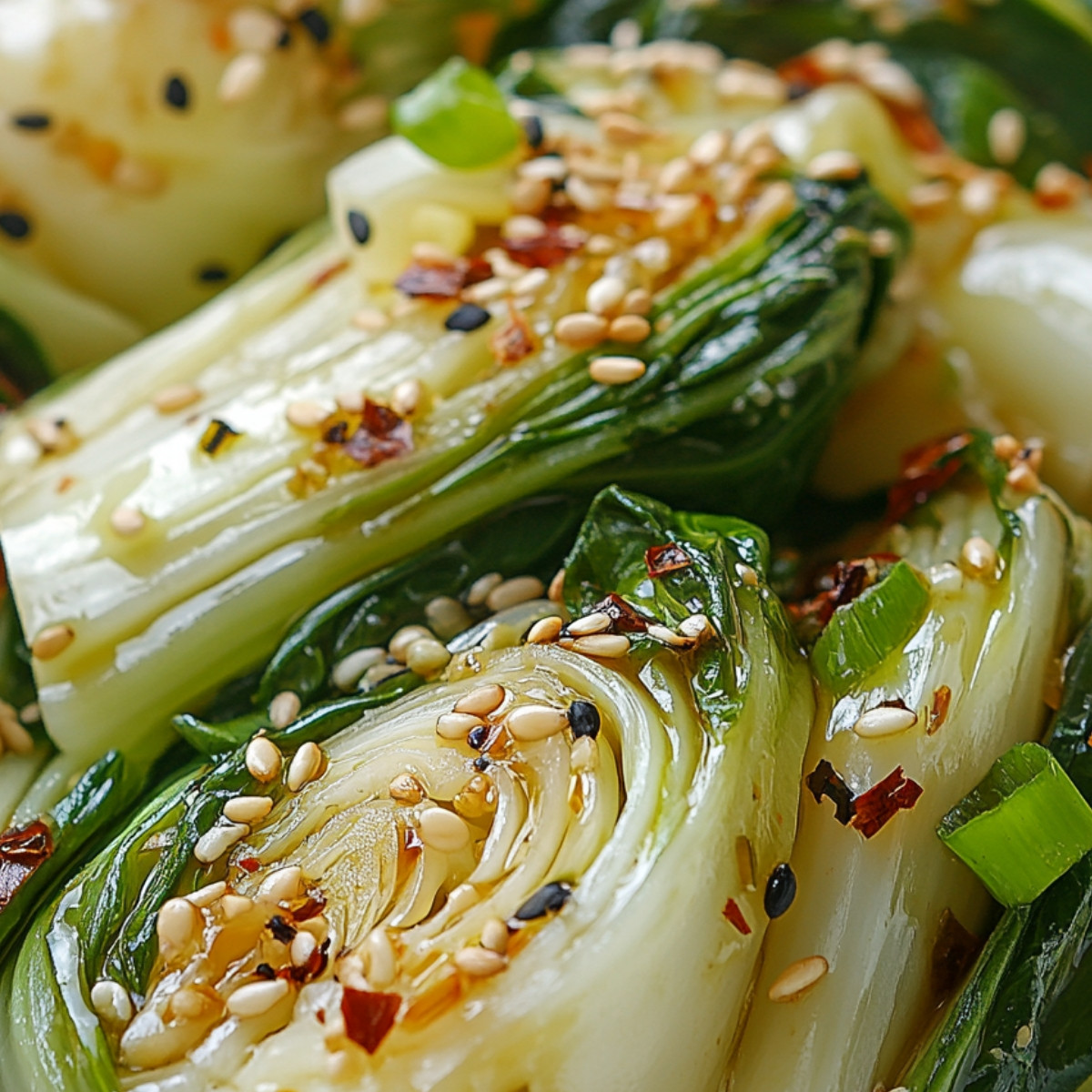 Garlic & Ginger Bok Choy