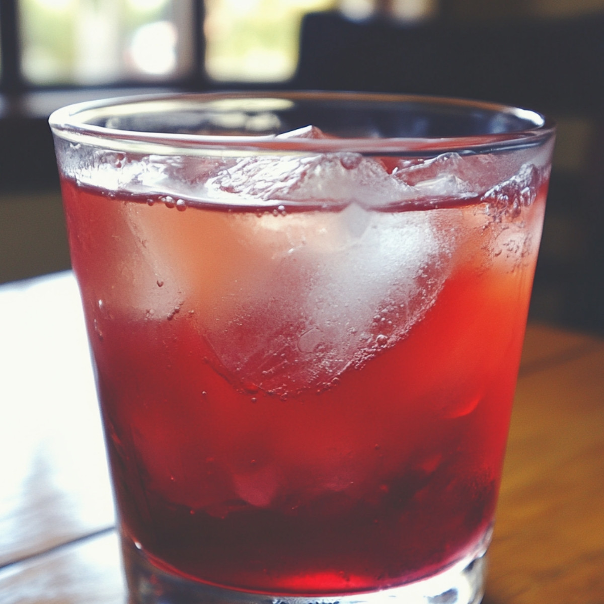 Ginger Cranberry Punch Mocktail