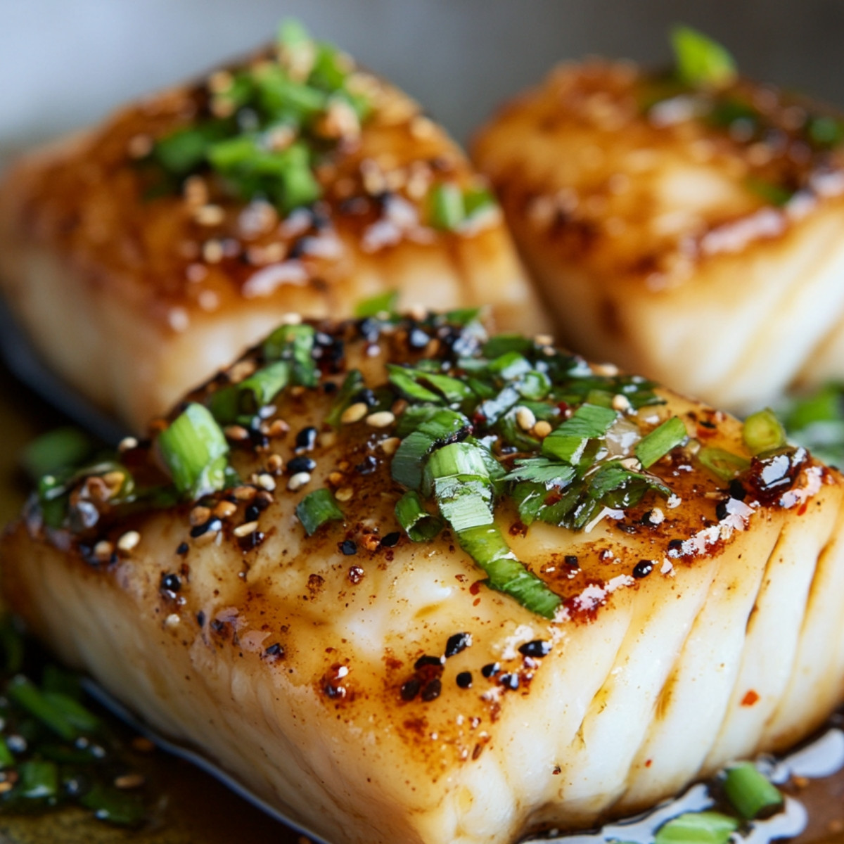 Ginger Soy-Glazed Cod