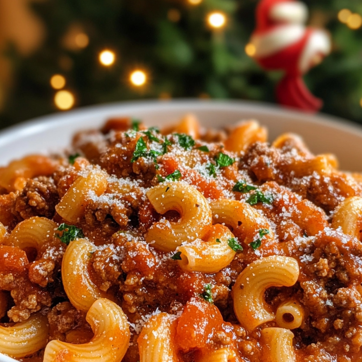 Homemade Beefaroni