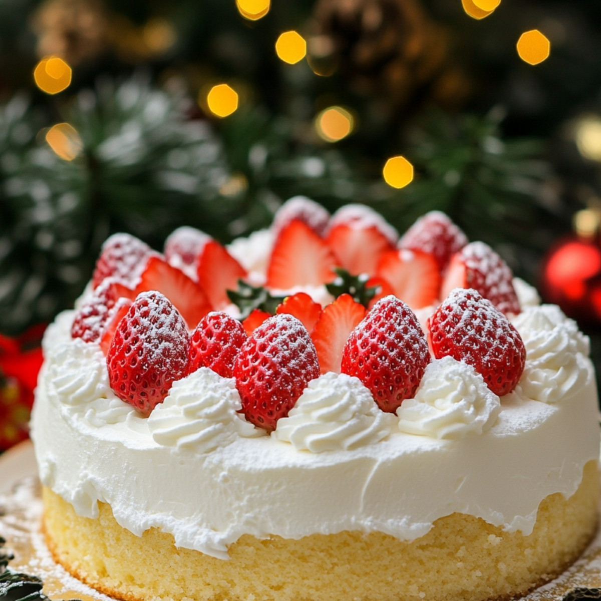 Japanese Christmas Cake