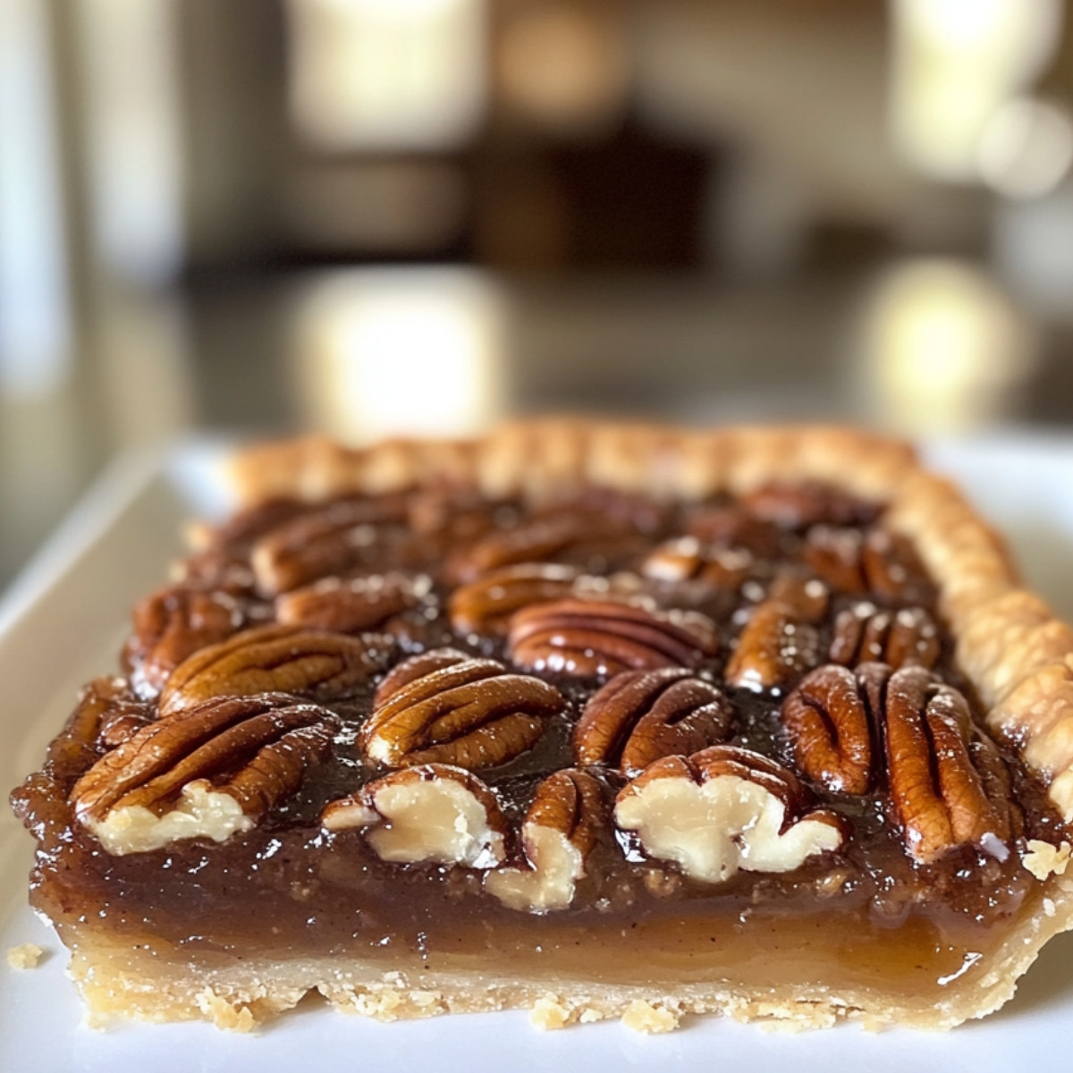 Lazy Girl Pecan Pie Bars