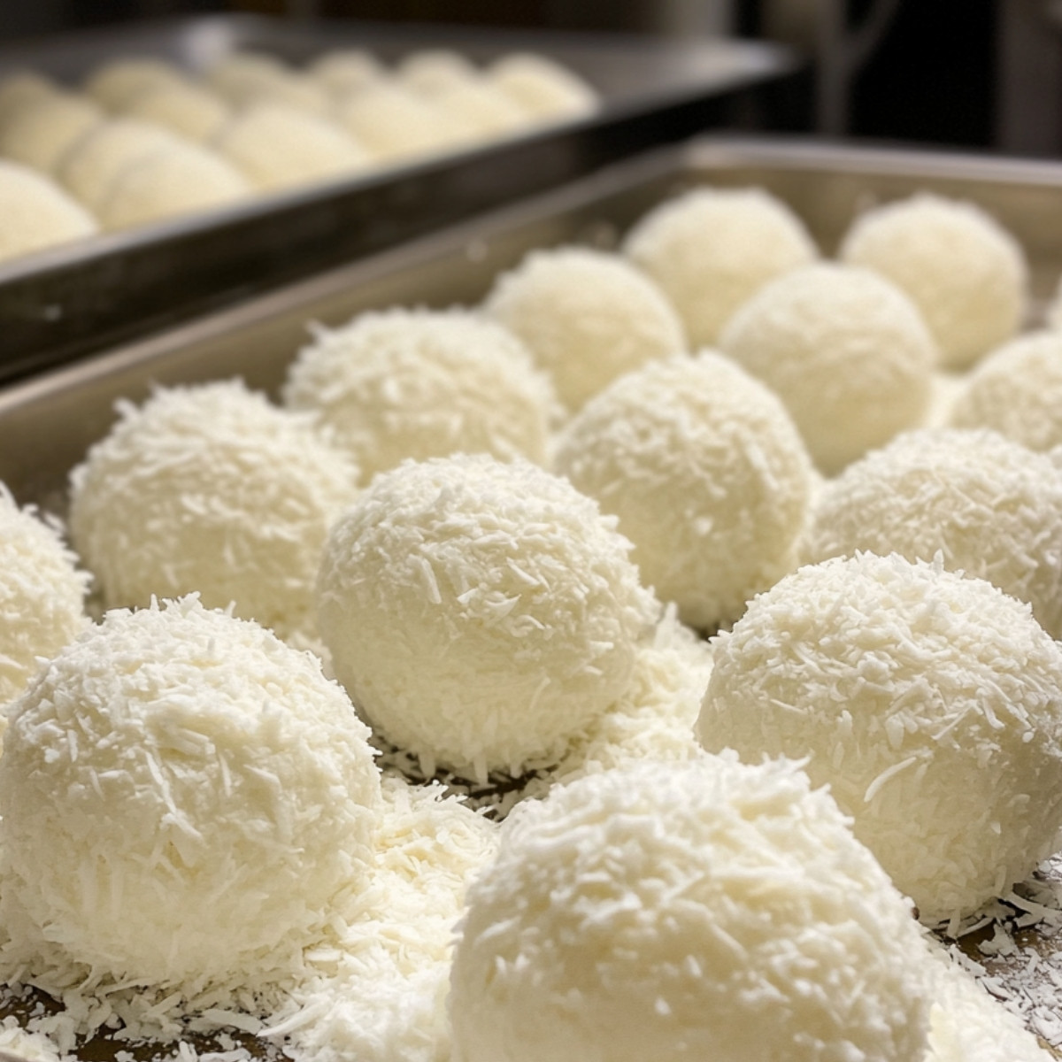 No-Bake Coconut Snowballs