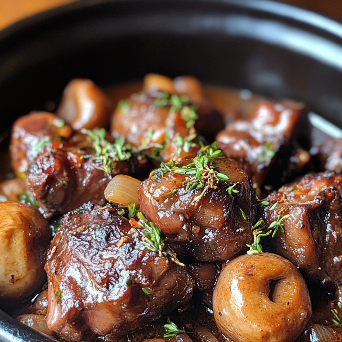 Oxtail Bourguignonne