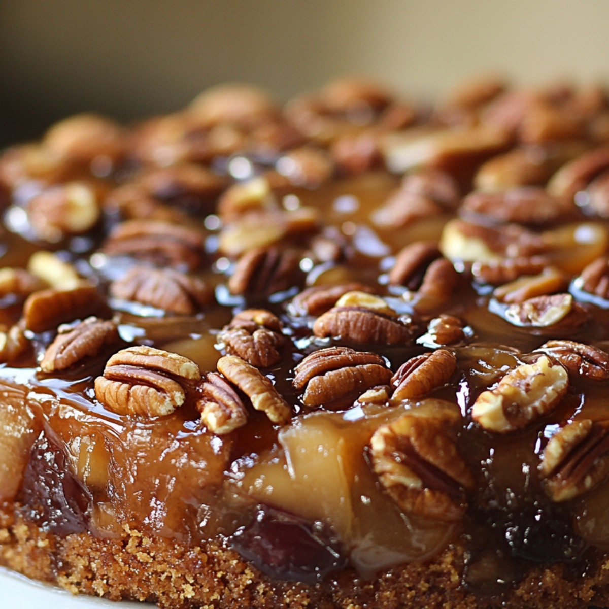 Pecan Upside-Down Cake