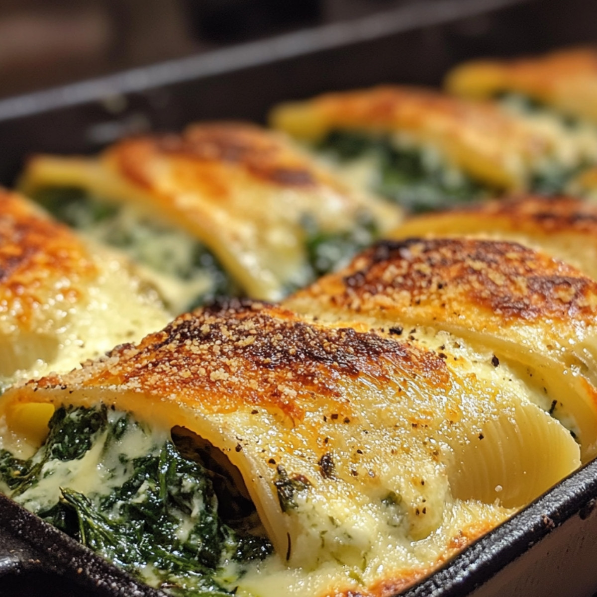 Spinach Ricotta Stuffed Shells