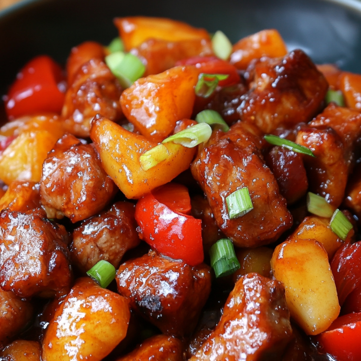 Sweet and Sour Pork Tenderloin