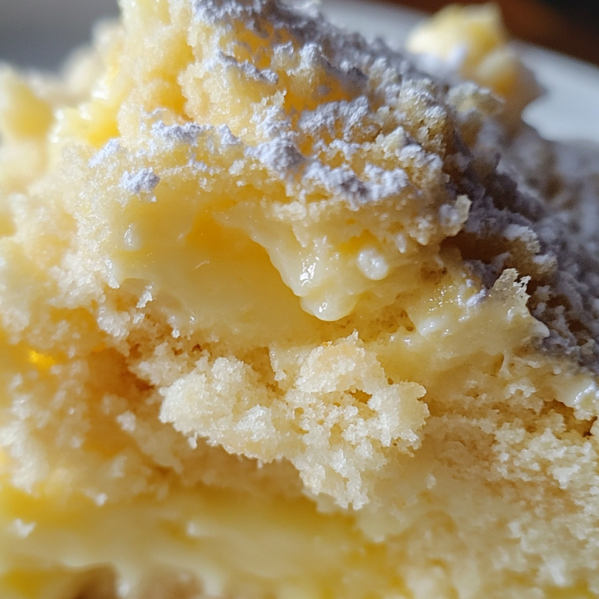 4-Ingredient Lemon Cream Cheese Dump Cake