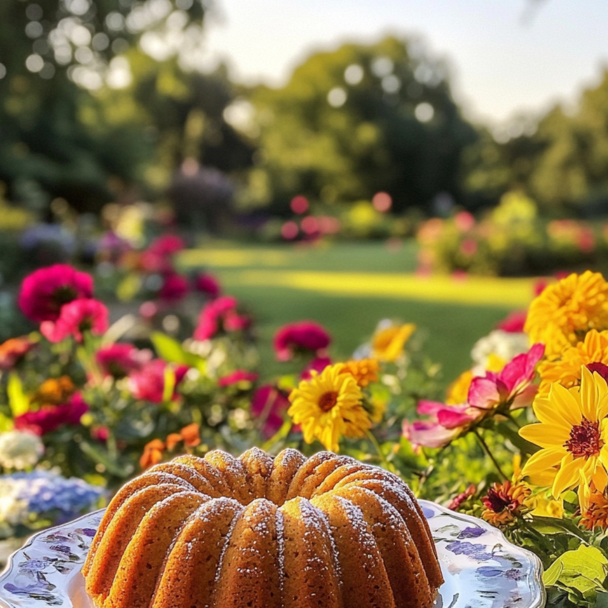 Apple Pumpkin Bundt Cake