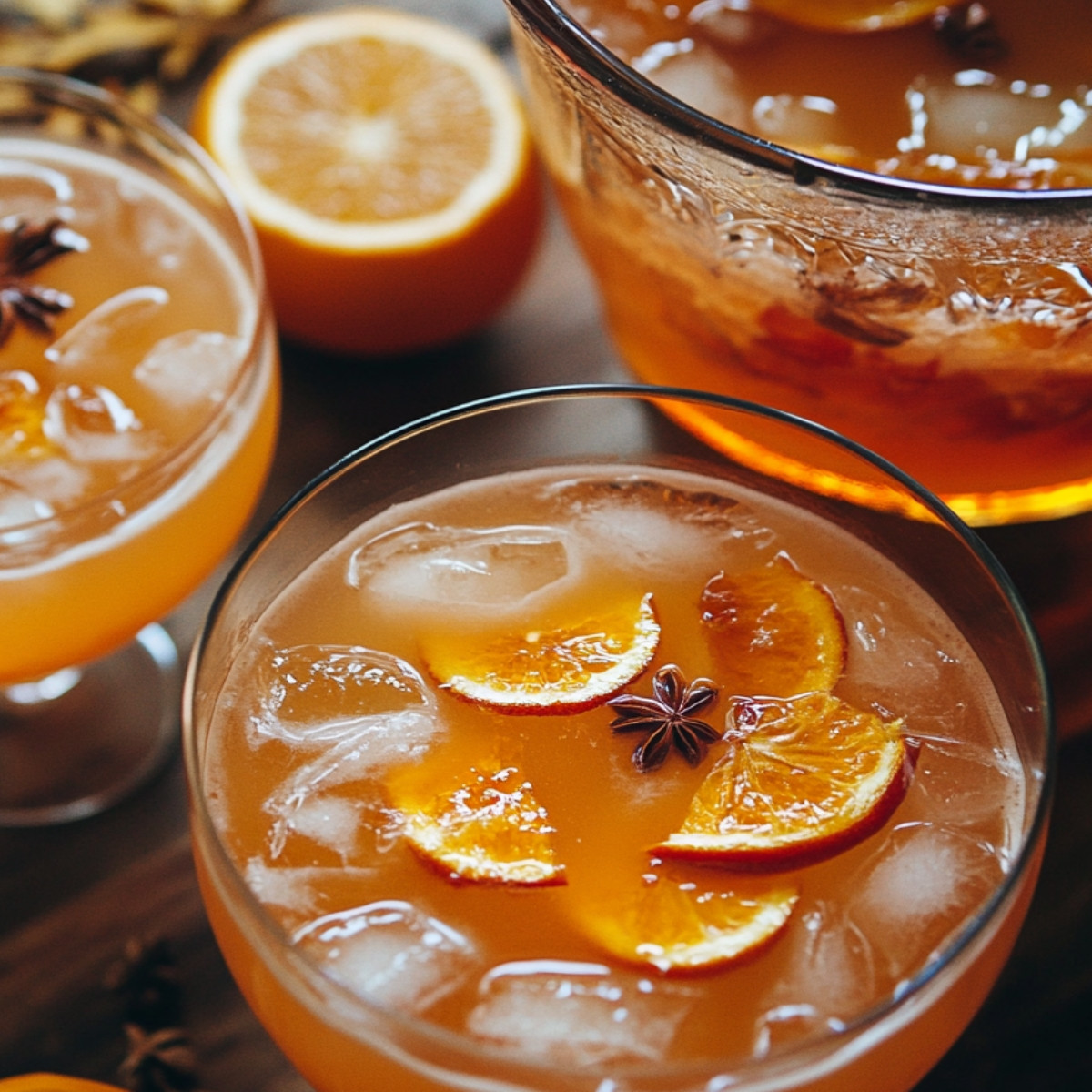 Autumn Harvest Rum Punch