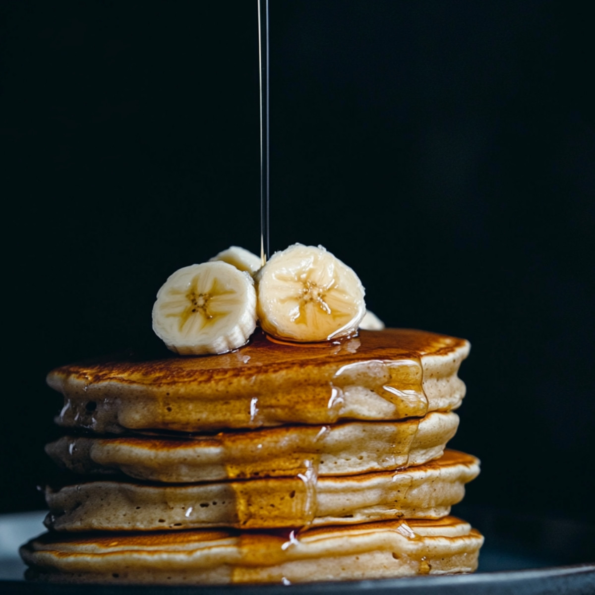 Brown Sugar Banana Pancakes