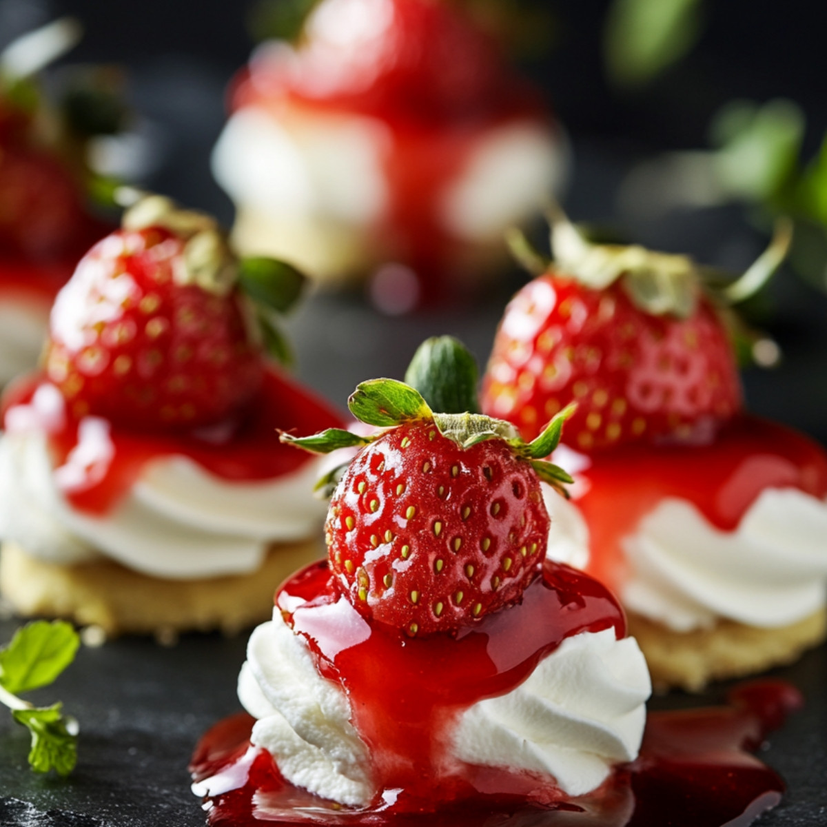 Cheesecake Deviled Strawberries