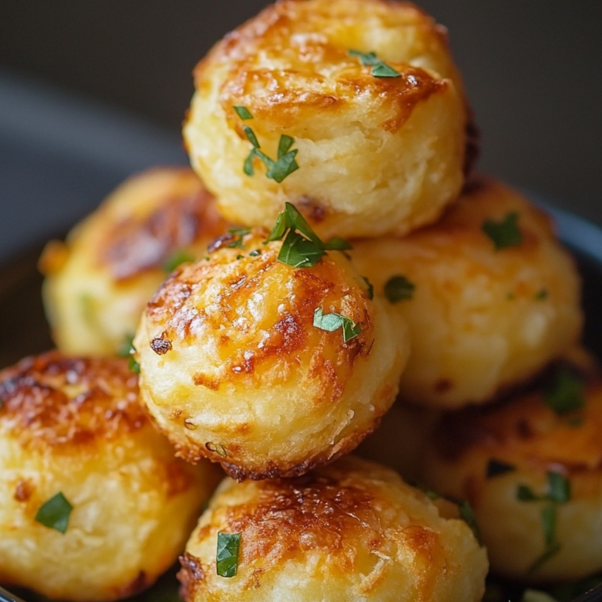 Cheesy Mashed Potato Puffs