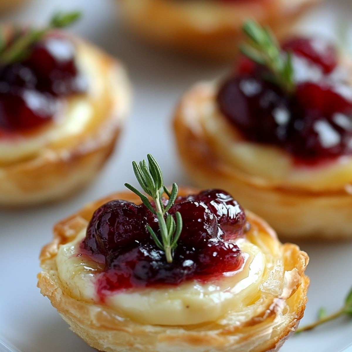 Cranberry Brie Bites