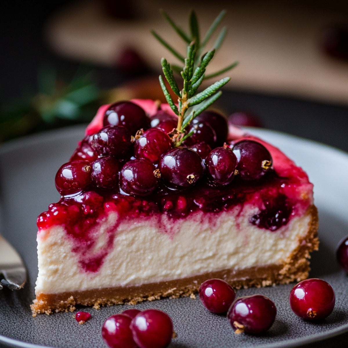 Cranberry Cheesecake