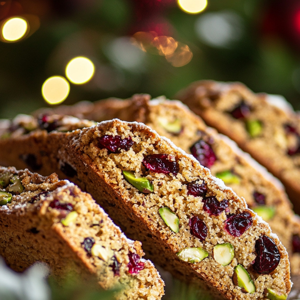 Cranberry Pistachio Biscotti