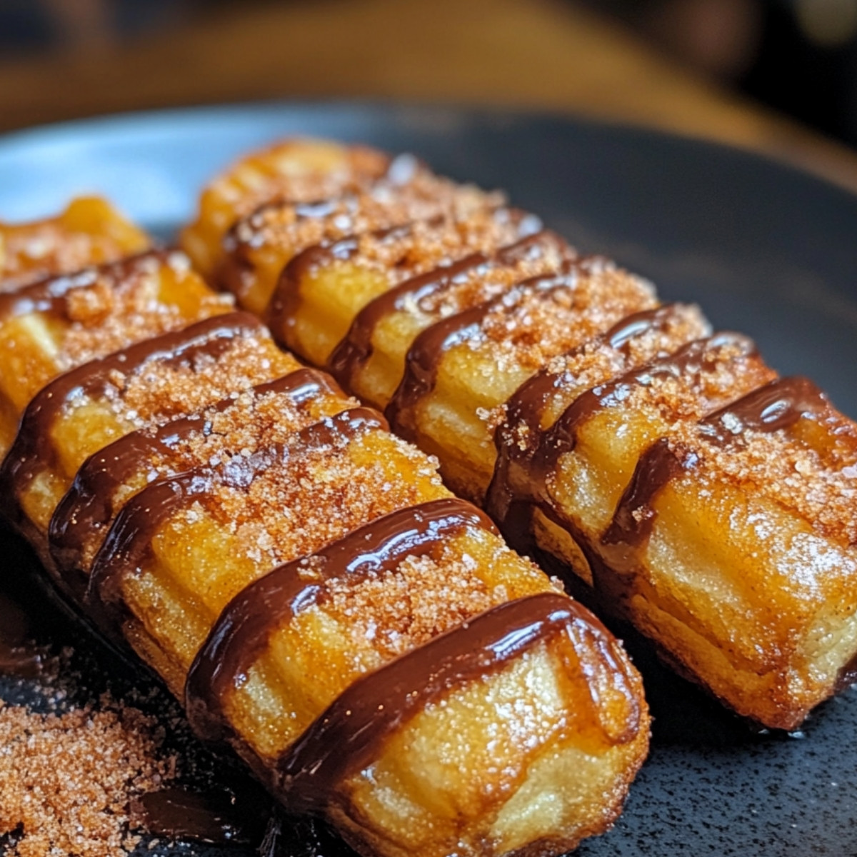 Easy Baked Churros