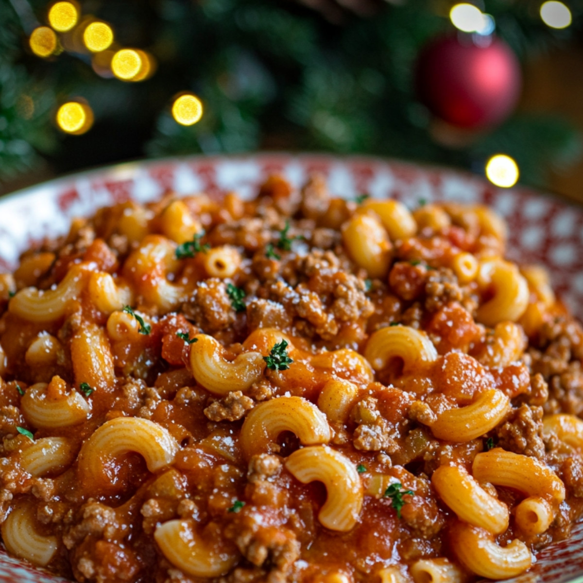 Homemade Beefaroni