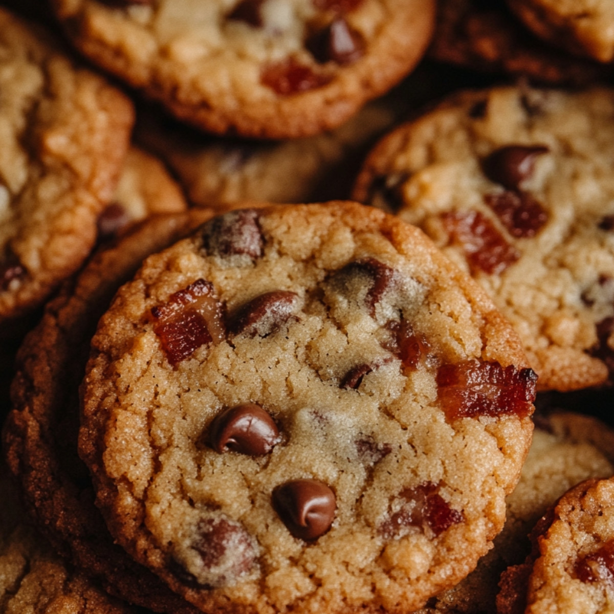 Maple Bacon Chocolate Chip Cookies