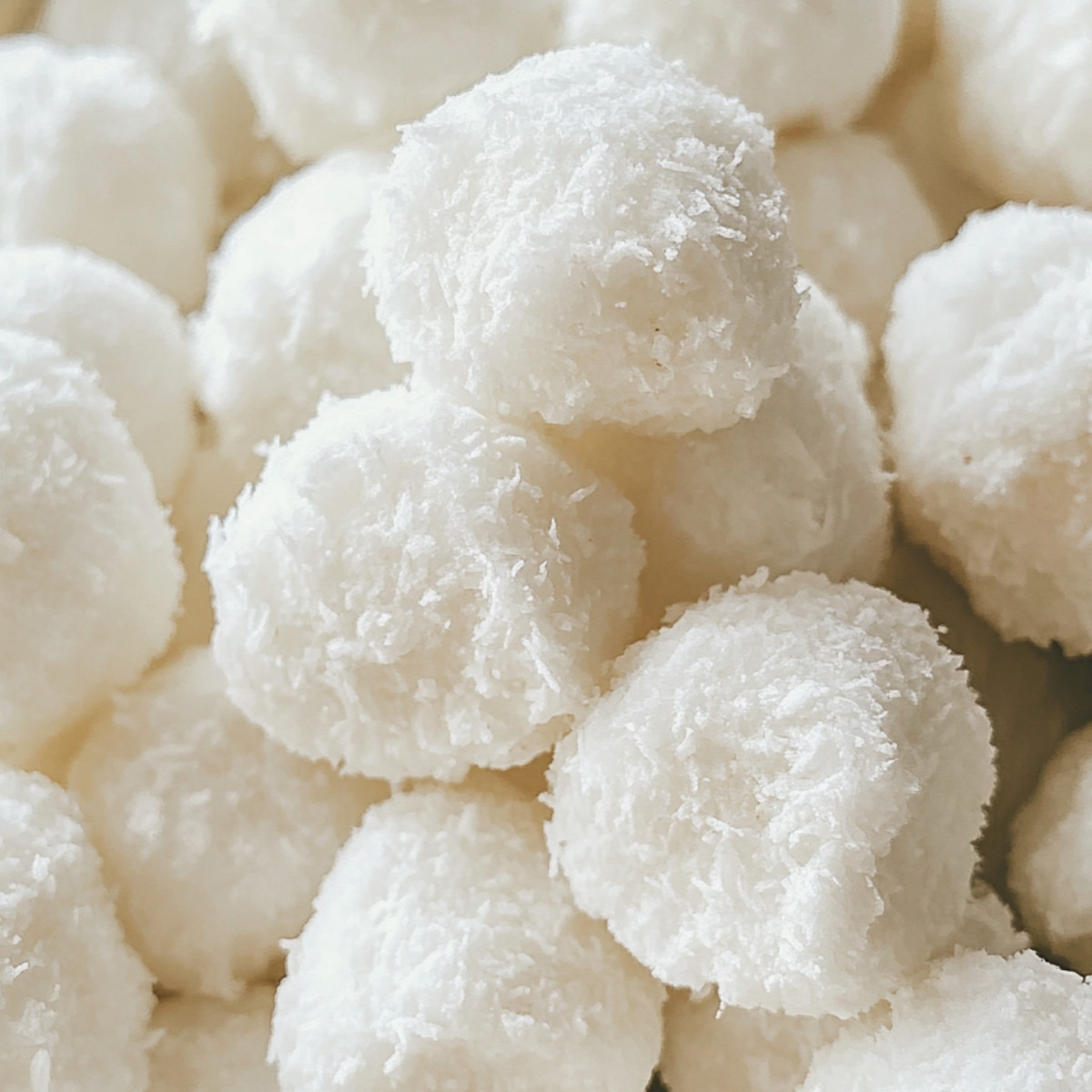 No-Bake Coconut Snowballs