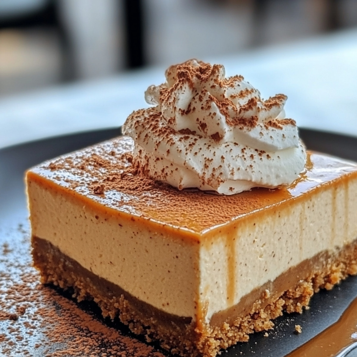 Pumpkin Caramel Cheesecake