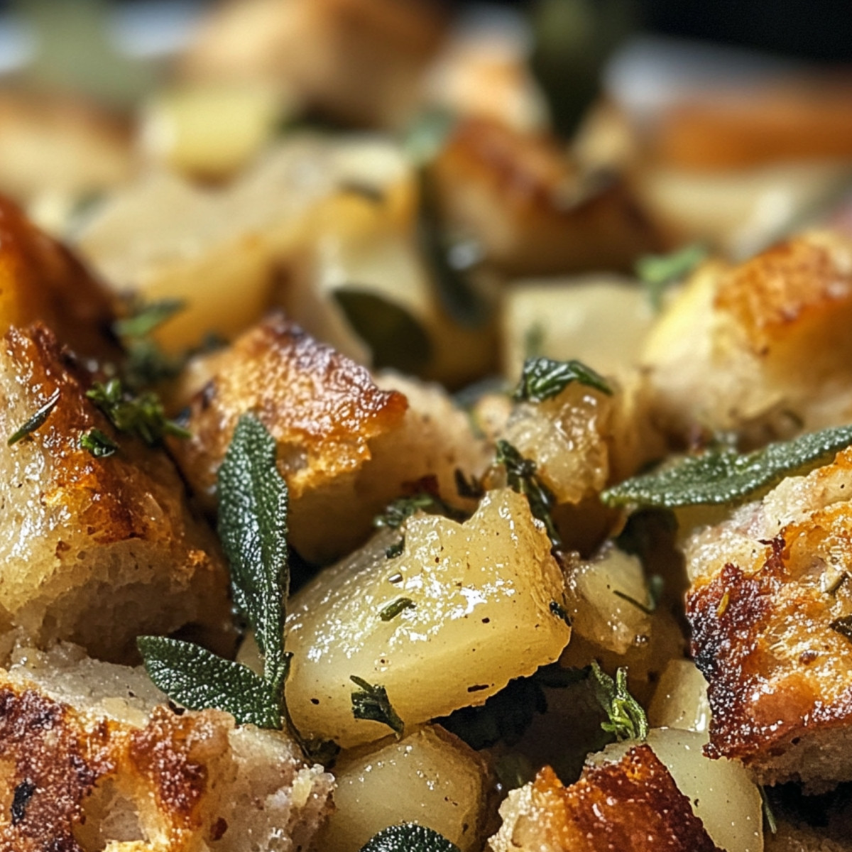 Sausage, Apple, and Sage Stuffing