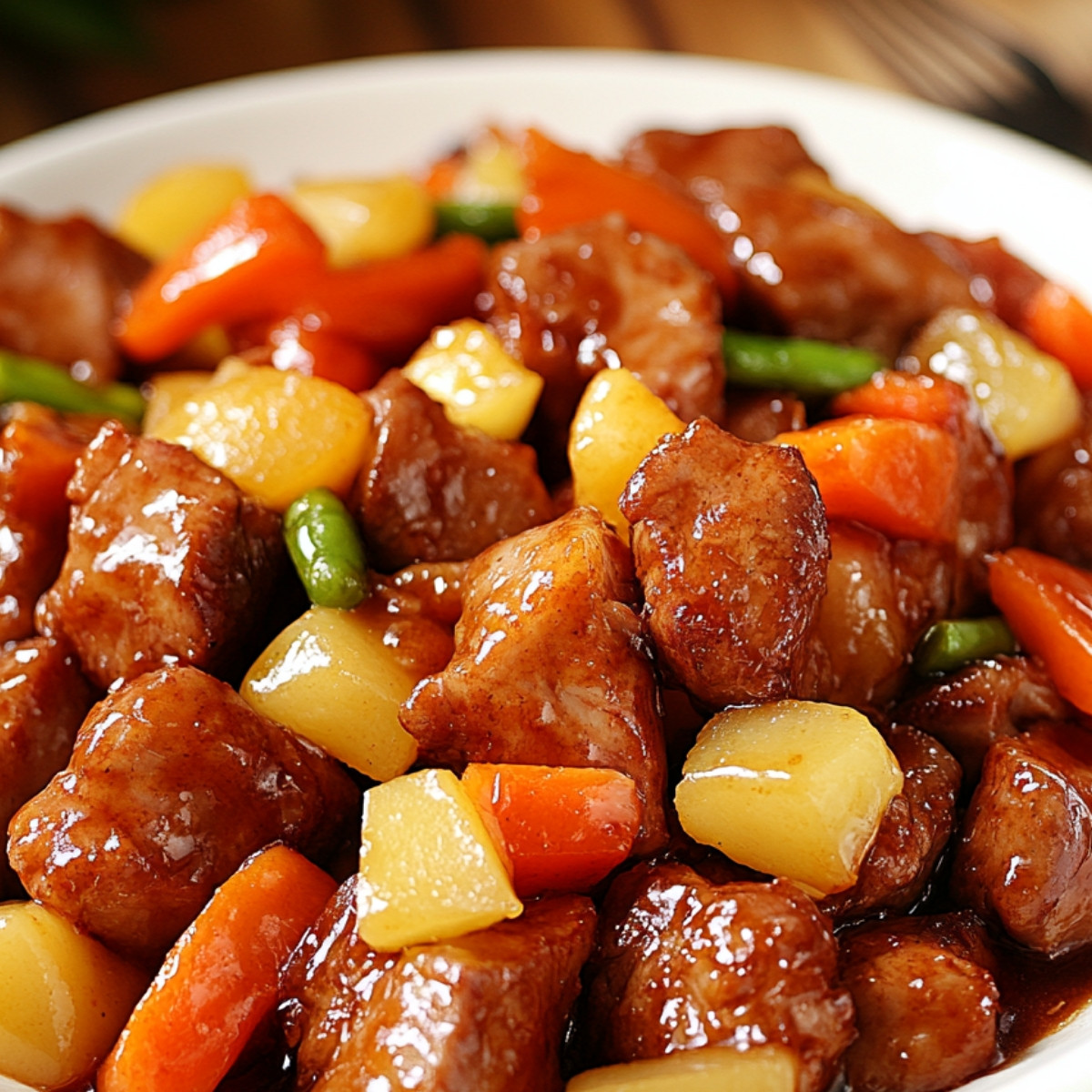 Sweet and Sour Pork Tenderloin