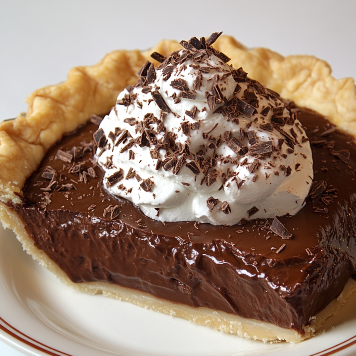 Ultimate Chocolate Cream Pie