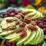 Apple Pecan Cranberry Avocado Spinach Salad