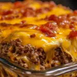 Cheesy Loaded Meatloaf Casserole