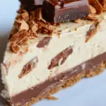 Homemade No-Bake Twix Cheesecake