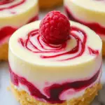 Lemon Raspberry Swirl Cheesecake Cups