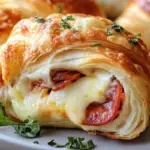 Mozzarella Pepperoni Croissant Rolls