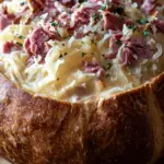 Reuben Dip in a Rye Bread Bowl