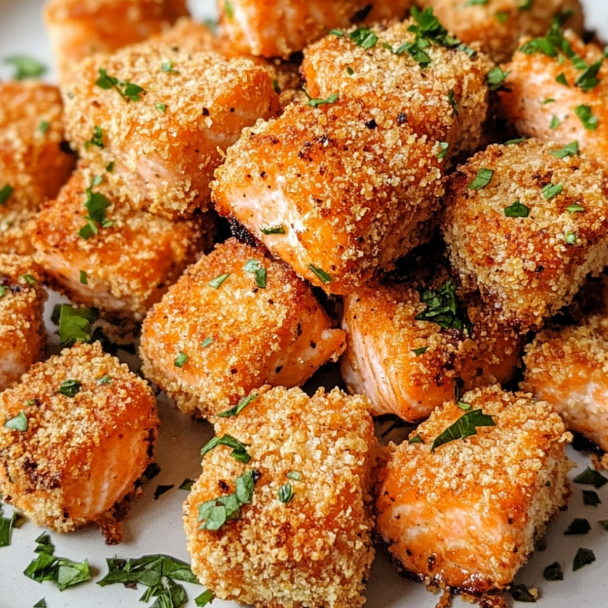 Air Fryer Salmon Bites