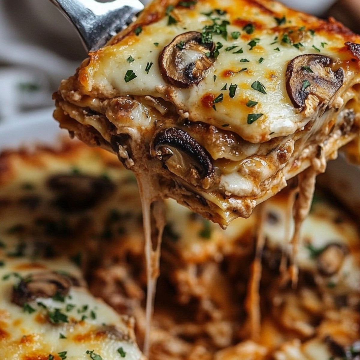 Amazing Mushroom Lasagna