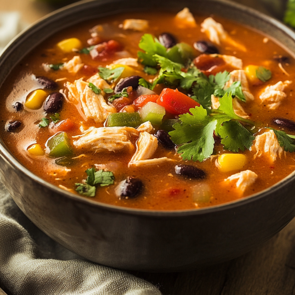 Chicken Enchilada Soup