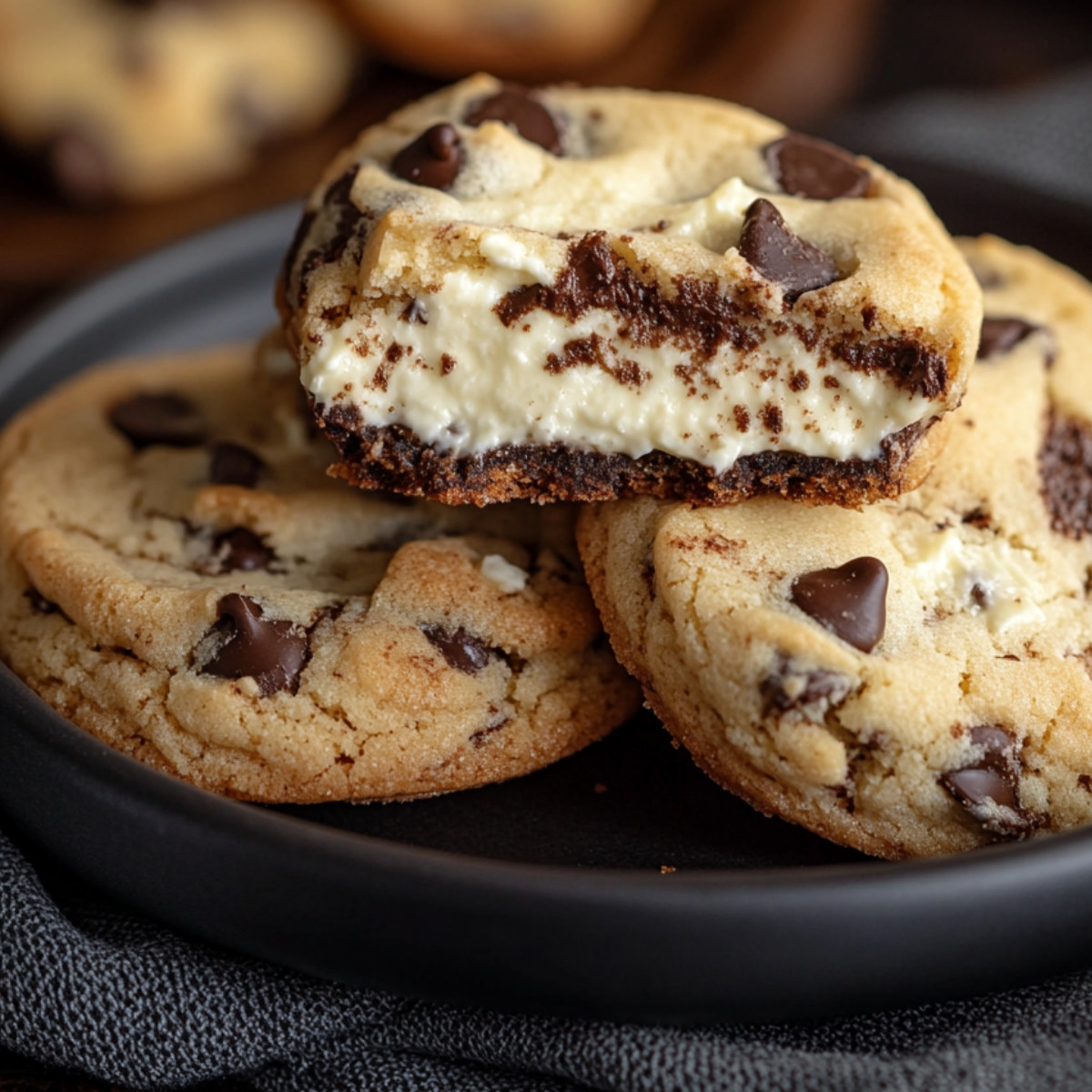 Chocolate Chip Cheesecake Cookies