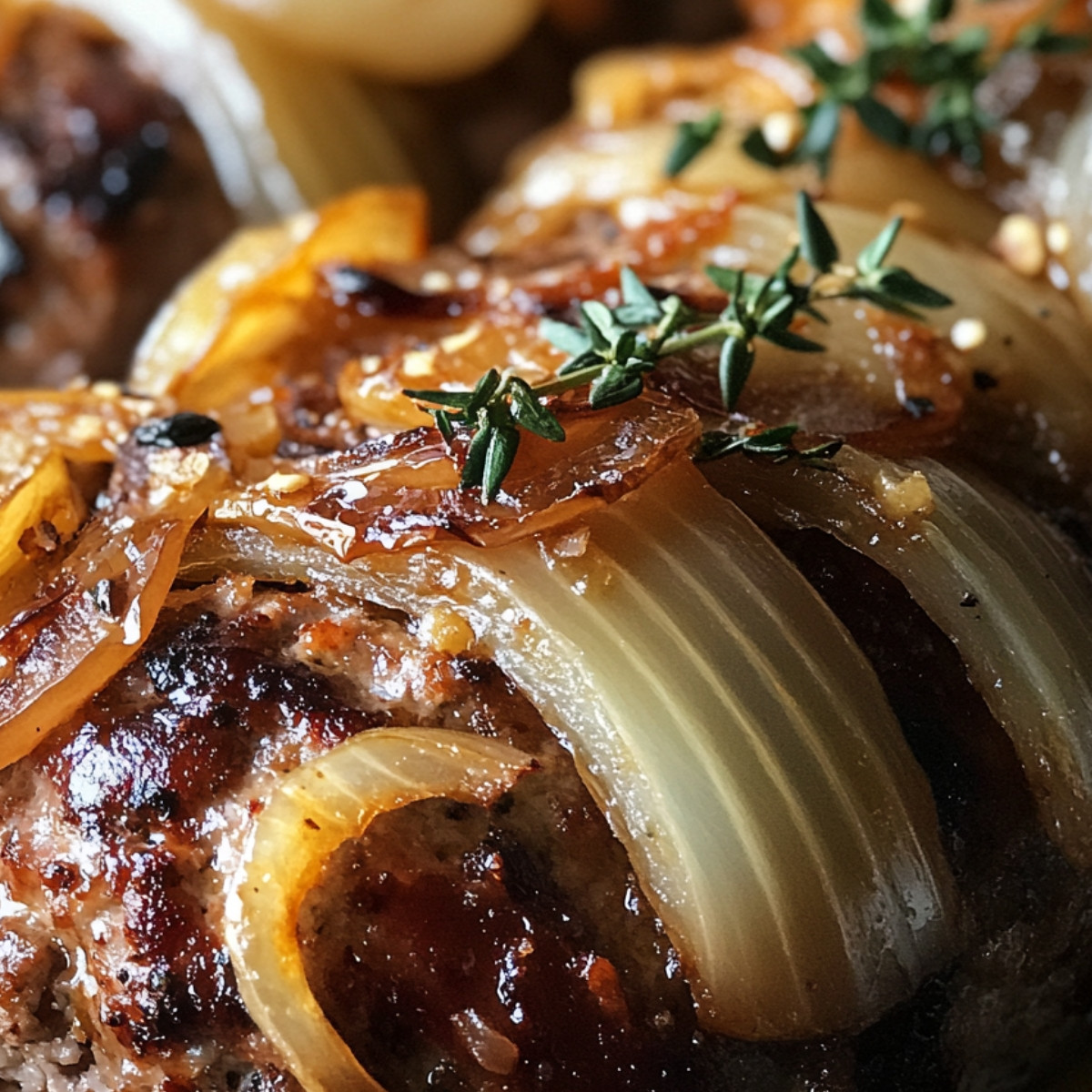 French Onions Meatloaf