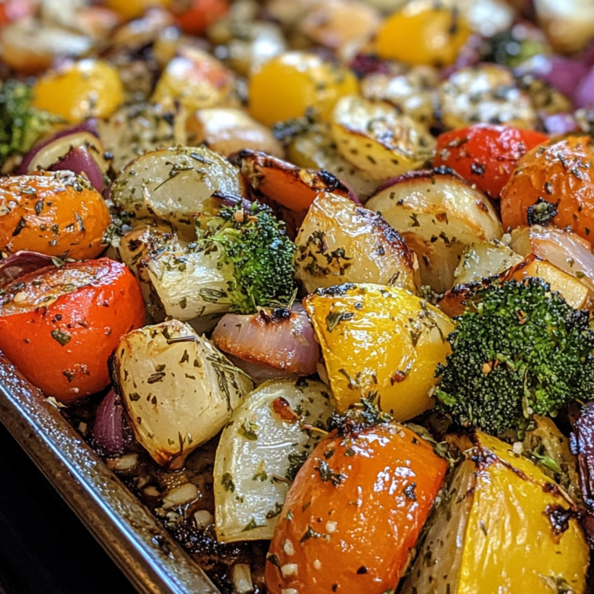 Garlic Herb Roasted Vegetables