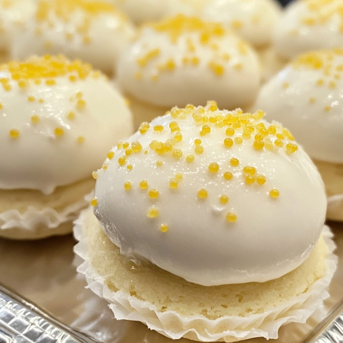 Lemon Snowball Cookie Delight