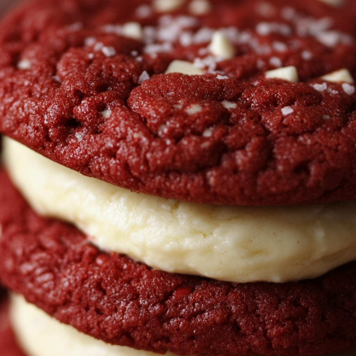 Red Velvet Cream Cheese Cookies